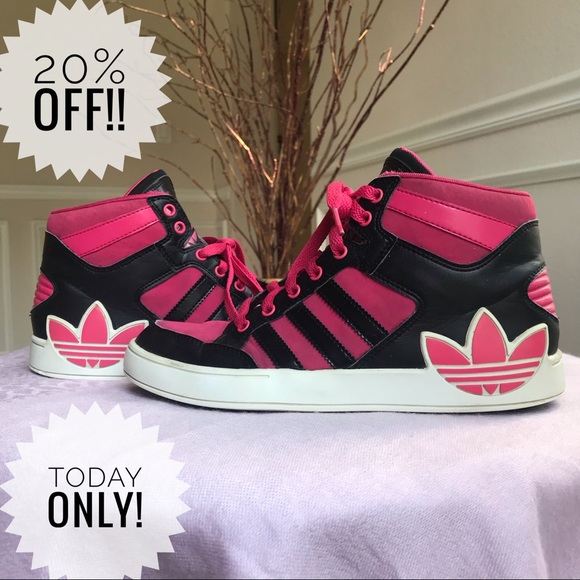 adidas black ankle shoes